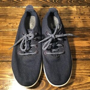 Allbirds Wool Runners Sneakers Navy 9